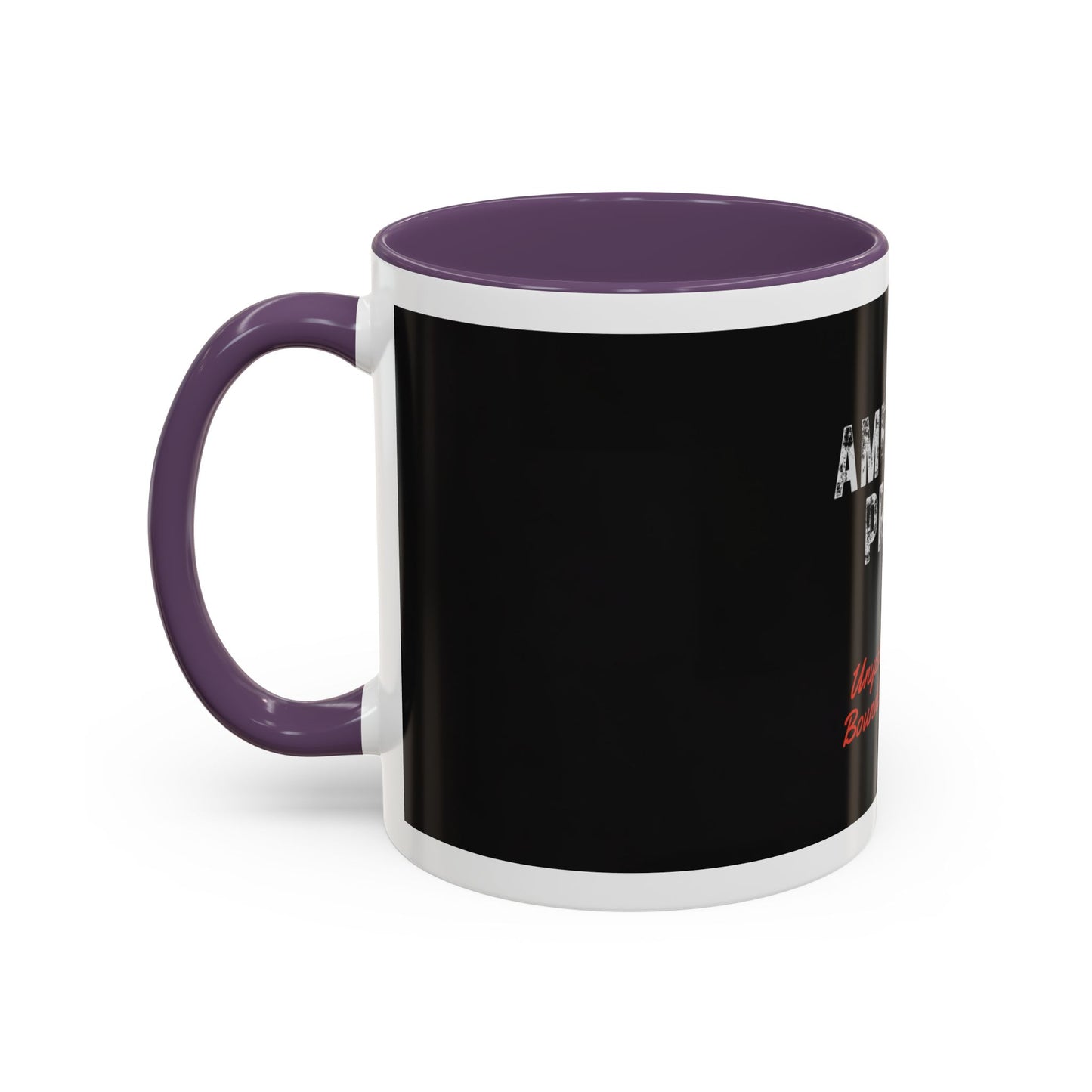 American Proud Coffee Mug — 'Unyielding Spirit, Boundless Freedom' Patriotic Accent Mug (11/15 oz)